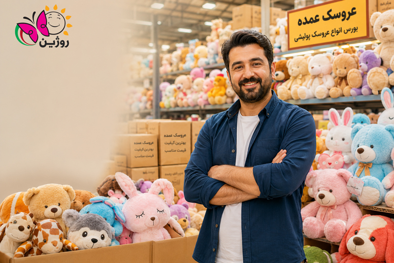خرید عمده عروسک پولیشی